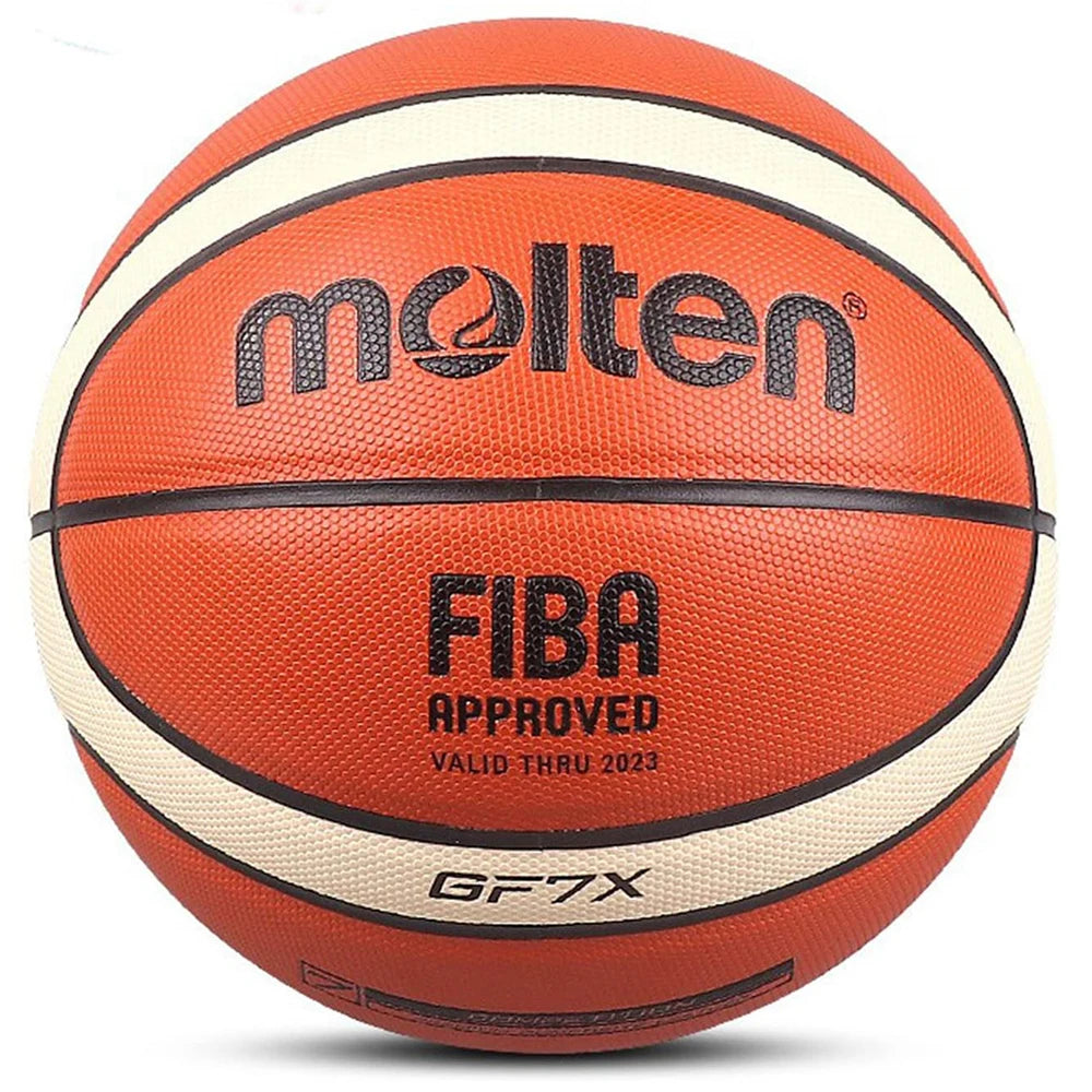 Molten Basketball Size 7 6 5 Official Certification Competition Basketball Standard Ball Men's Women's Training Ball Team